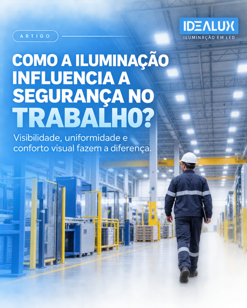 Como a Iluminação Influencia a Segurança no Trabalho