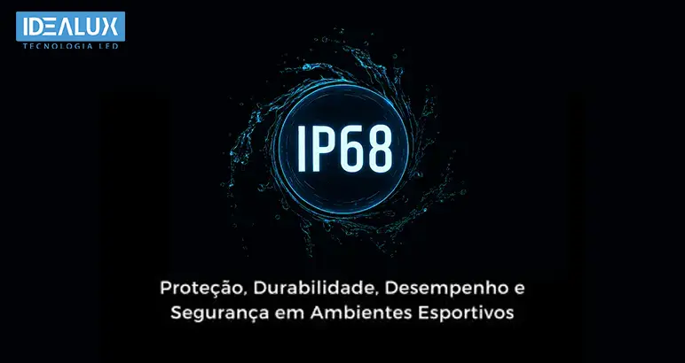 Idealux - Proteção IP68 Durabilidade, Desempenho e Segurança em Ambientes Esportivos - Idealux - 772x410