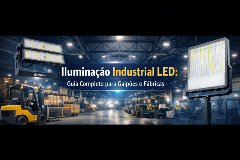 Iluminação Industrial LED Guia Completo para Galpões e Fabricas