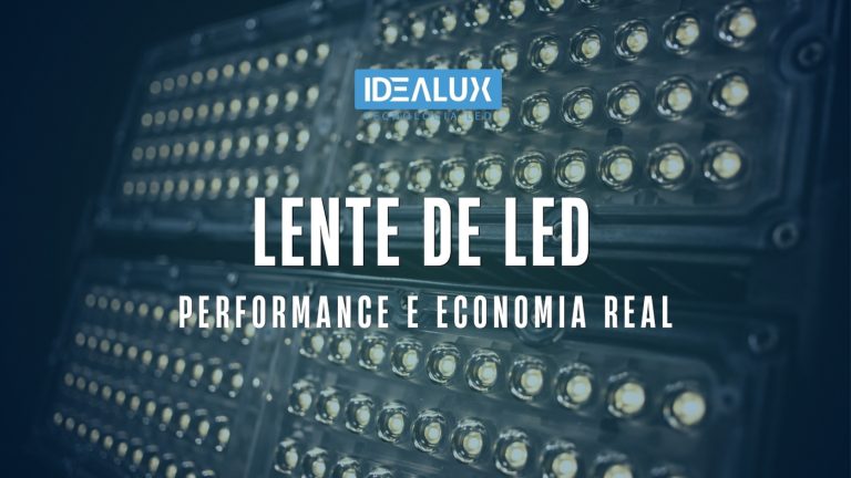 Lente no LED/Fotometria: Performance superior e economia real para projetos luminotécnicos