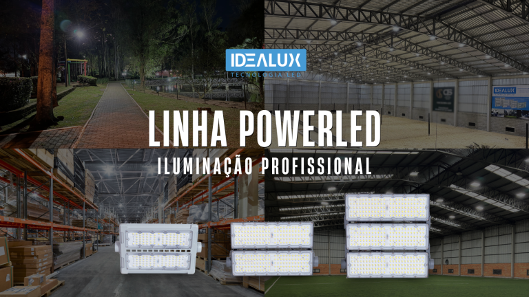 Refletores Profissionais: Linha PowerLed – com led PHILIPS