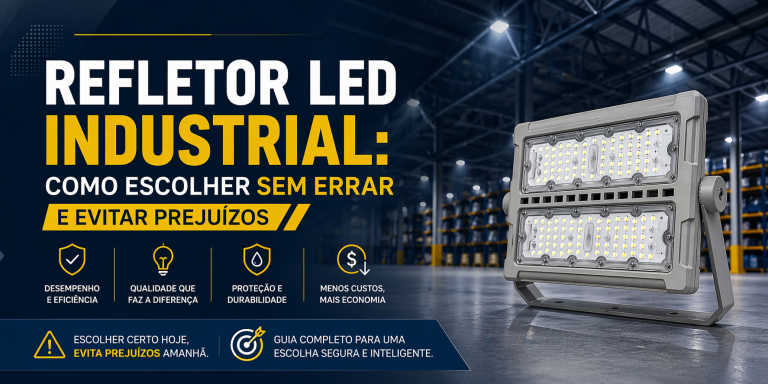 Refletor LED Industrial: Como Escolher Sem Errar