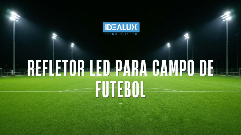 Refletor LED para campo de futebol