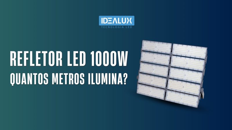 Refletor de led 1000W