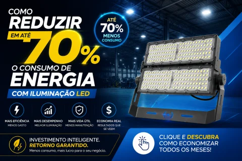 Como Reduzir em Até 70% o Consumo de Energia com Iluminação LED