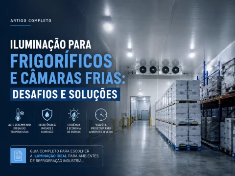 Iluminação para Frigoríficos e Câmaras Frias: Desafios e Soluções