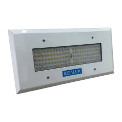 Refletor LED Gas Station Idealux 100W — vista frontal