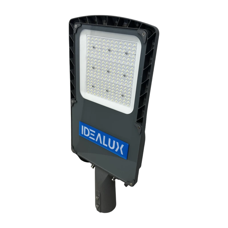 Luminária LED da linha Street Power Idealux — foto oficial frontal